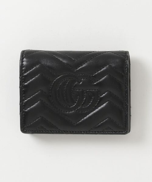 GUCCI ダブルG スモールウォレット オンライン限定 ダブルG スモールウォレットライトブルー レザー
