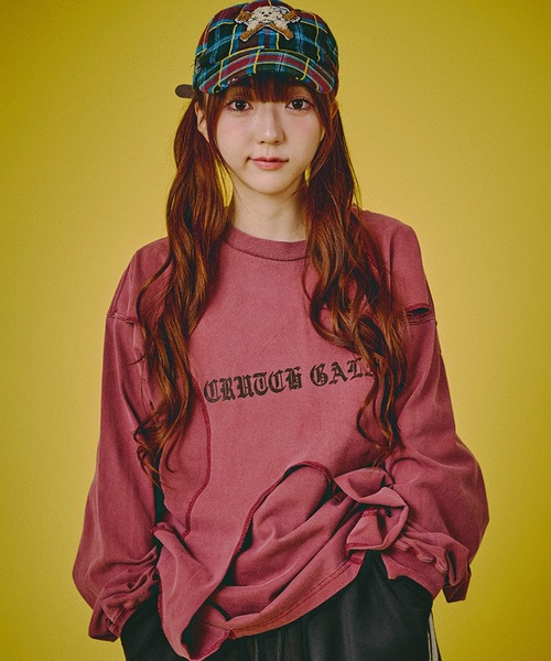 GALFY（ガルフィー） tシャツ 「GALFY/ガルフィー」穴の向こうにわん