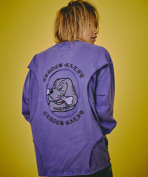 GALFY（ガルフィー） tシャツ 「GALFY/ガルフィー」穴の向こうにわん