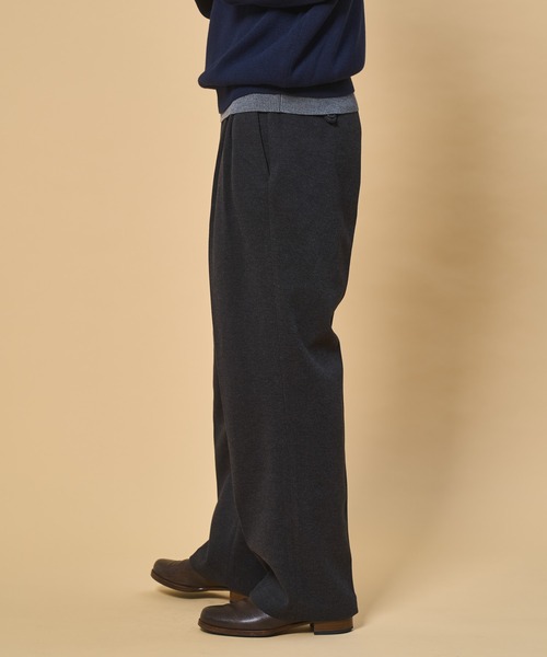 THE BOLDMAN スラックス 2tuck Peachskin Slacks / ツータックピーチ
