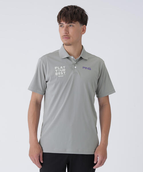 PING（ピン） ポロシャツ 「PING APPAREL」サライテック半袖ポロシャツ