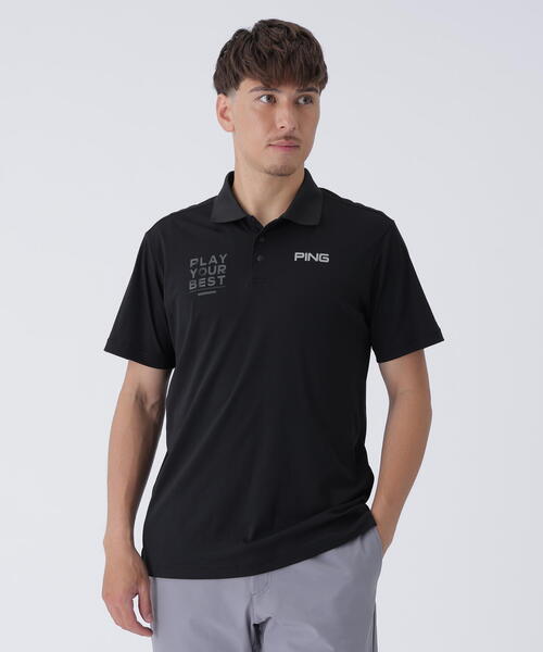 PING（ピン） ポロシャツ 「PING APPAREL」サライテック半袖ポロシャツ