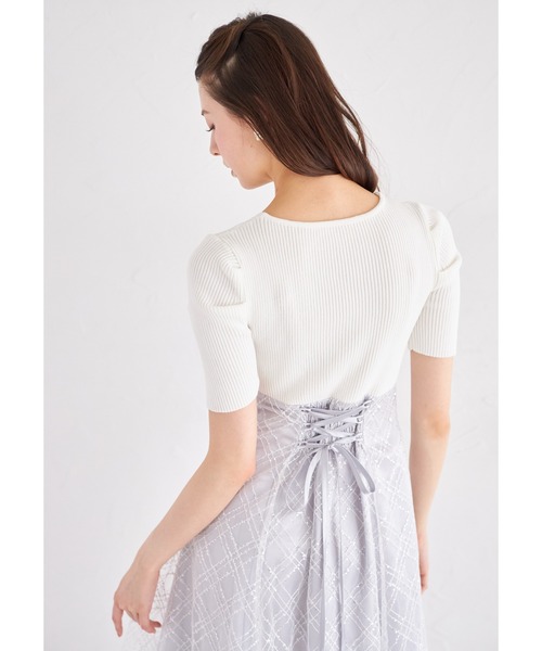 tocco 新品未開封*トッコ ラッフルフリルキャンディスリーブ tocco 新品未開封*トッコ ラッフルフリルキャンディスリーブ