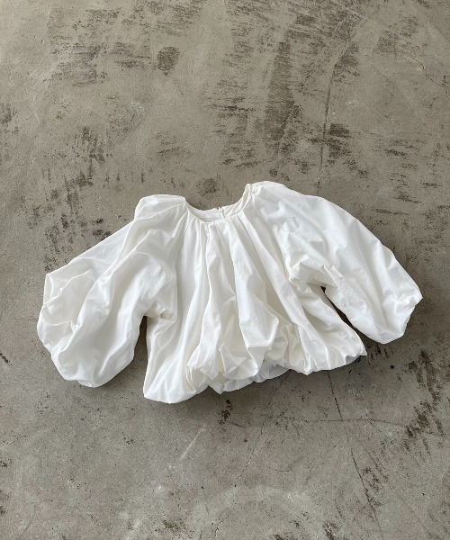 「AIC.」 7分袖ブラウス FREE オフホワイト レディース_画像4