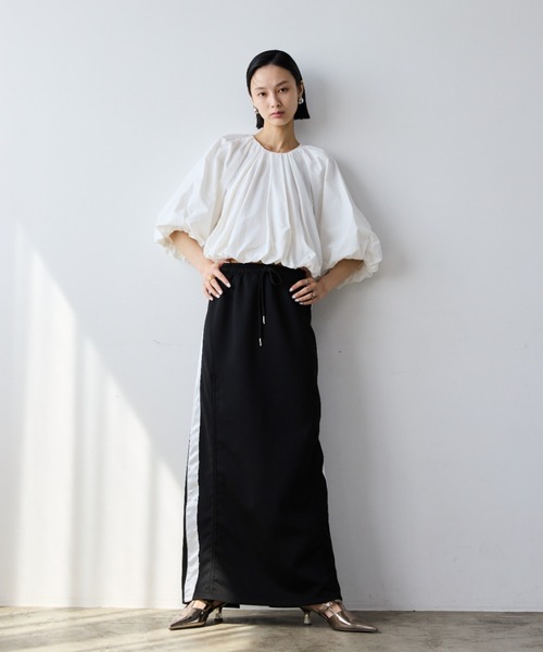 「AIC.」 7分袖ブラウス FREE オフホワイト レディース_画像5