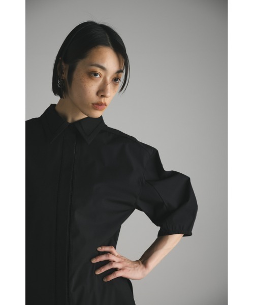 「STYLEMIXER」 7分袖シャツ FREE ホワイト レディース_画像4