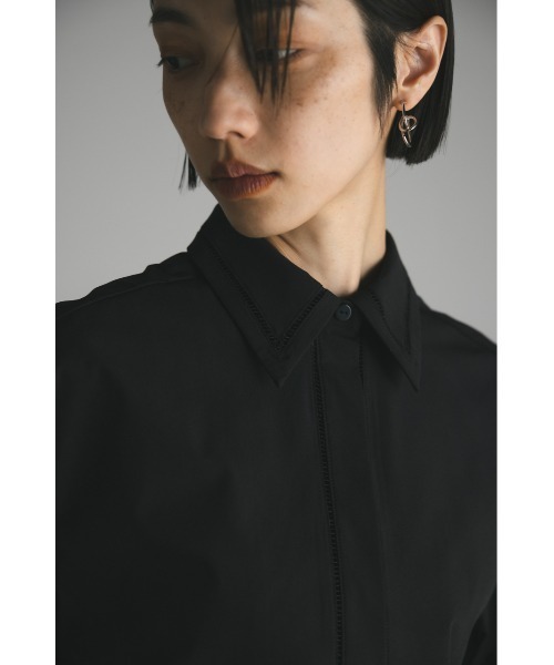 「STYLEMIXER」 7分袖シャツ FREE ホワイト レディース_画像5