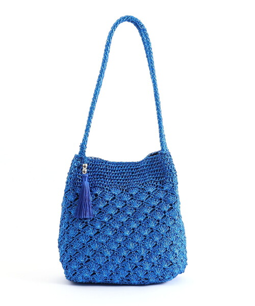 「COOCO」 かごバッグ 9 ゴールド レディース_画像6