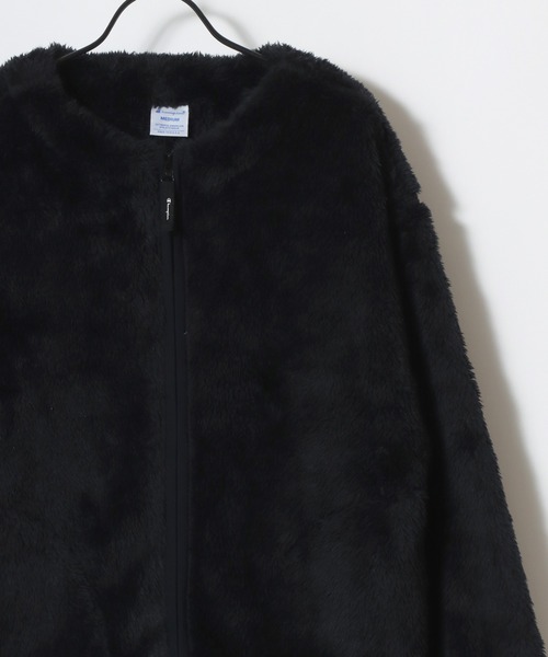 チャンピオン カーディガン Champion/チャンピオン SHERPA FLEECE ZIP CARDIGAN/シェルパフリース ロゴ ワンポイント刺繍 ジップカーディガン/ボアフリー… | Champion | 05