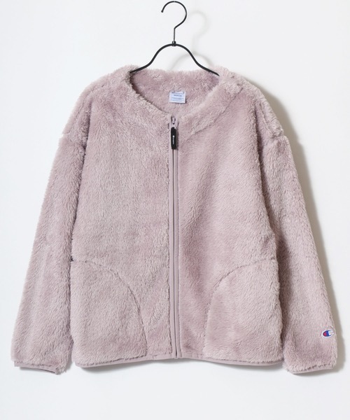 チャンピオン カーディガン Champion/チャンピオン SHERPA FLEECE ZIP CARDIGAN/シェルパフリース ロゴ ワンポイント刺繍 ジップカーディガン/ボアフリー… | Champion | 11