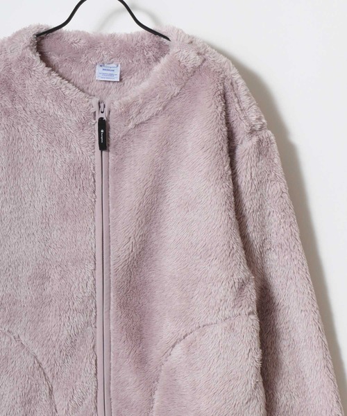 チャンピオン カーディガン Champion/チャンピオン SHERPA FLEECE ZIP CARDIGAN/シェルパフリース ロゴ ワンポイント刺繍 ジップカーディガン/ボアフリー… | Champion | 07