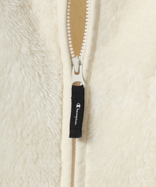 チャンピオン カーディガン Champion/チャンピオン SHERPA FLEECE ZIP CARDIGAN/シェルパフリース ロゴ ワンポイント刺繍 ジップカーディガン/ボアフリー… | Champion | 14