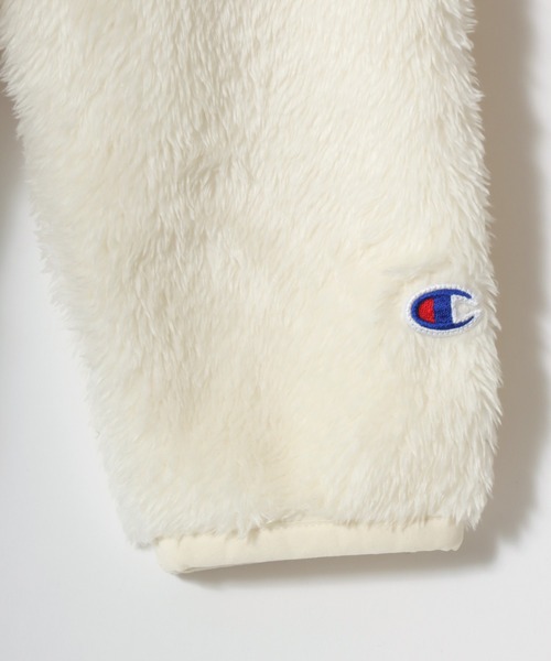 チャンピオン カーディガン Champion/チャンピオン SHERPA FLEECE ZIP CARDIGAN/シェルパフリース ロゴ ワンポイント刺繍 ジップカーディガン/ボアフリー… | Champion | 15