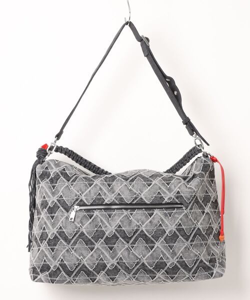 Desigual（デシグアル） ハンドバッグ ジャカード柄ラージショルダー
