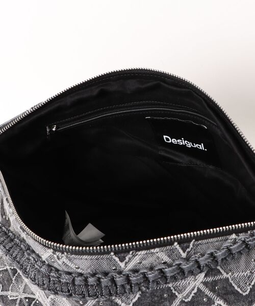 Desigual（デシグアル） ハンドバッグ ジャカード柄ラージショルダー