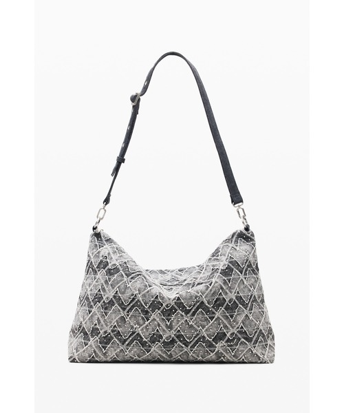 Desigual（デシグアル） ハンドバッグ ジャカード柄ラージショルダー