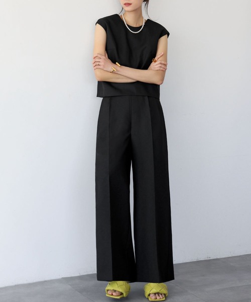 「ELFRANK」 セットアップ FREE グレー レディース_画像8