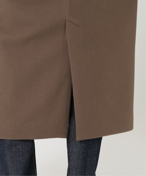 「SLOBE IENA」 ノーカラーコート 36 アイボリー レディース_画像3