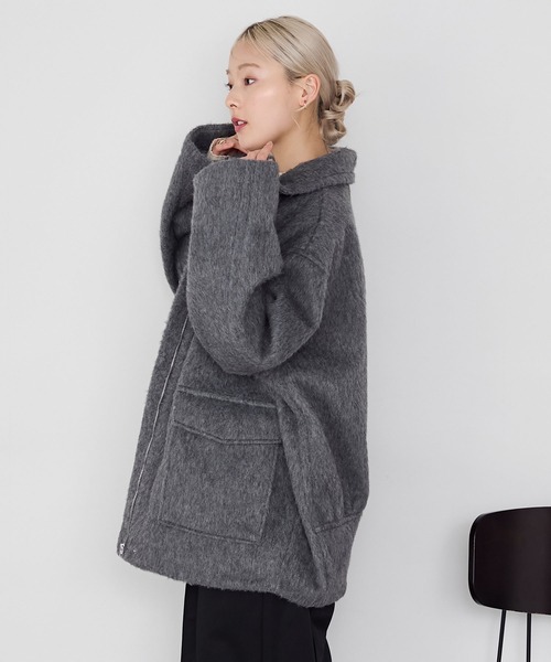 forksy.（フォルクシー） ブルゾン アウター 「forksy.」2WAYシャギー