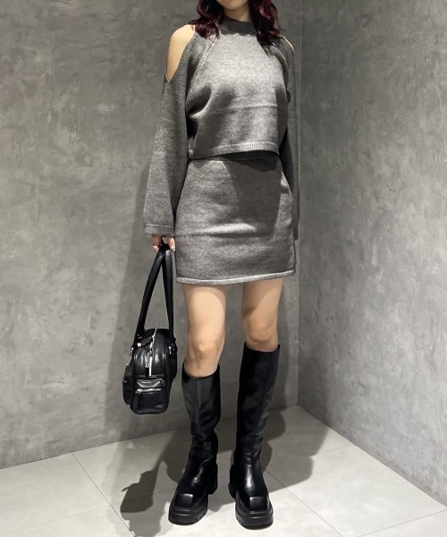 SLY（スライ） ワンピース OPEN SHOULDER SET UP オープンショルダー