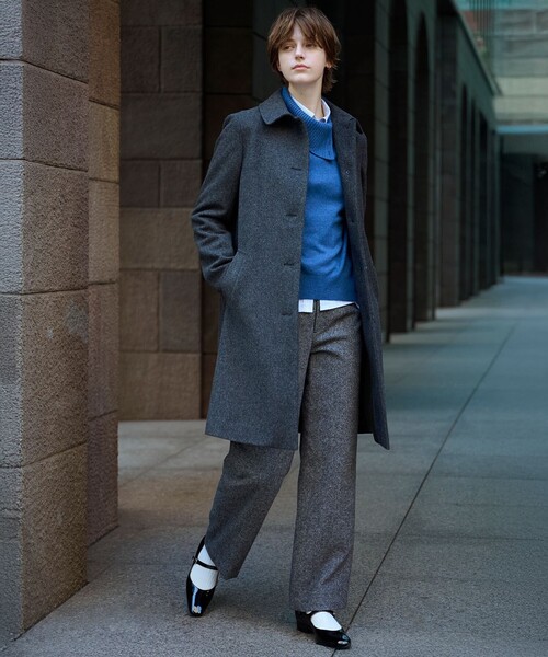 J.PRESS（J.プレス） ステンカラーコート コート ショートビーバー