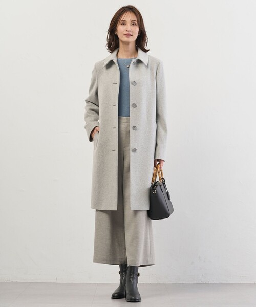 J.PRESS（J.プレス） ステンカラーコート コート ショートビーバー