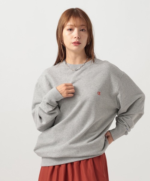 Champion（チャンピオン） トレーナー スウェット 「」別注刺繍ロング