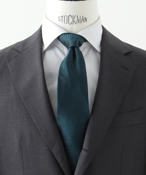 エディフィス（EDIFICE）/PB ヘリンボンソリッドタイ EDIFICE（エディフィス） ネクタイ PB ヘリンボンソリッドタイ