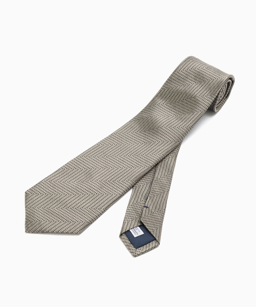 EDIFICE（エディフィス） ネクタイ PB ヘリンボンソリッドタイ