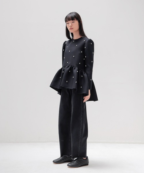 TSURU By MARIKO OIKAWA Gala ブラウス　ツルバイ 1349690195.jpg?1632575102