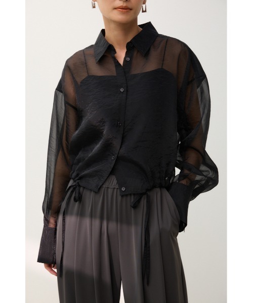 「crie conforto」 長袖シャツ FREE オフホワイト レディース_画像2