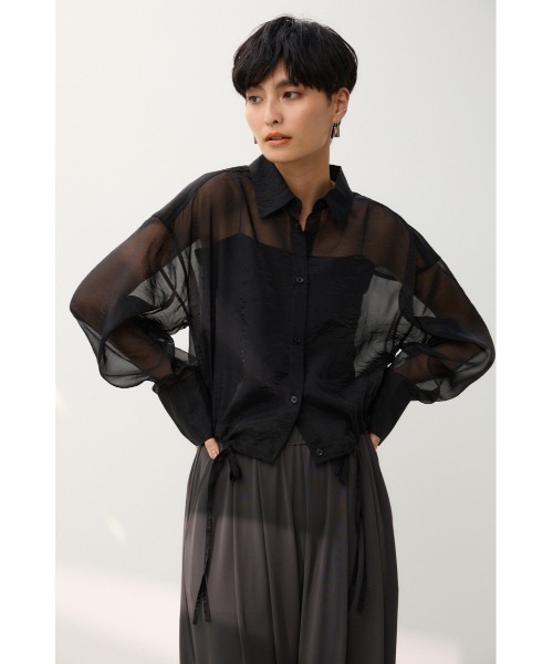 「crie conforto」 長袖シャツ FREE オフホワイト レディース_画像4