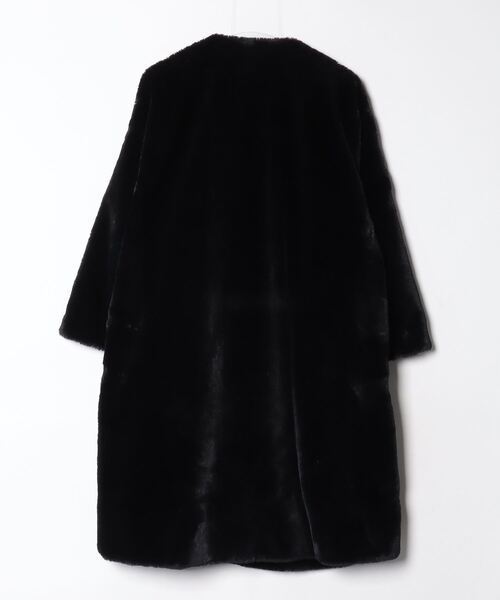 CLANE（クラネ） ノーカラーコート 1 ブラック レディース : ZOZOTOWN