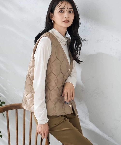 ジャケット ノーカラージャケット モチーフビジュージャケット