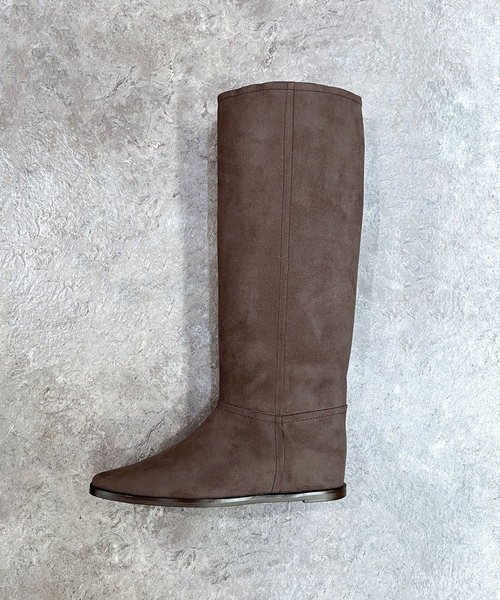 「enchanted」 ロングブーツ 22.5 ブラック レディース_画像9