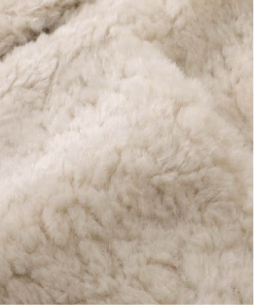 LA POMME petit（ラポミ・プチ） ムートンコート ボアコート Mid