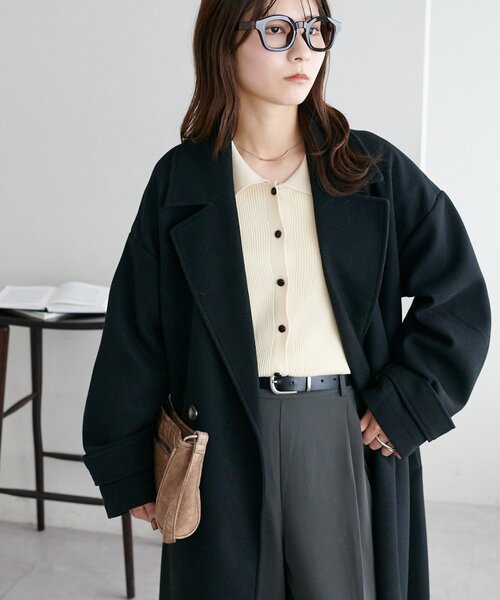 Discoat（ディスコート） ニット セーター 「WEB限定」袖タック