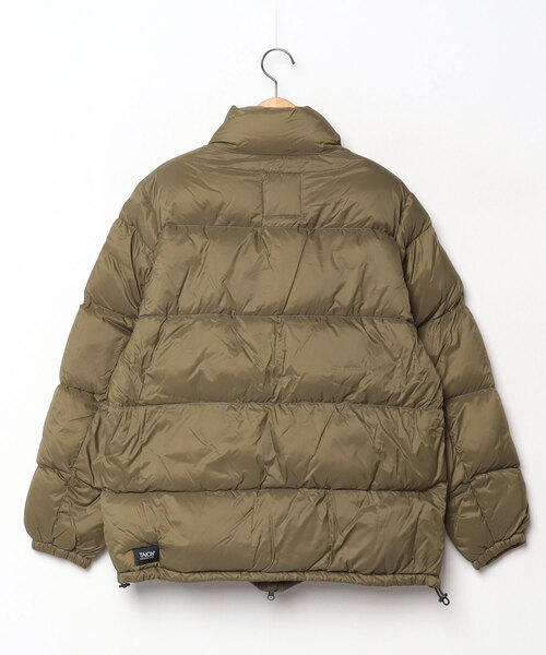 TAION（タイオン） ダウンジャケット M オリーブ メンズ : ZOZOTOWN