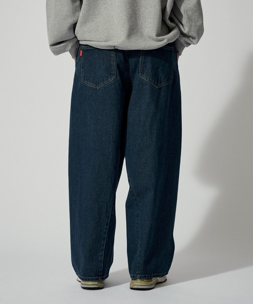 PRSN BLU / ボトム/32/コットン/IDG/無地/パンツ/デニム/インディゴ/ WETTEMPT デニムパンツ MEDIUM インディゴブルー メンズ : ZOZOTOWN