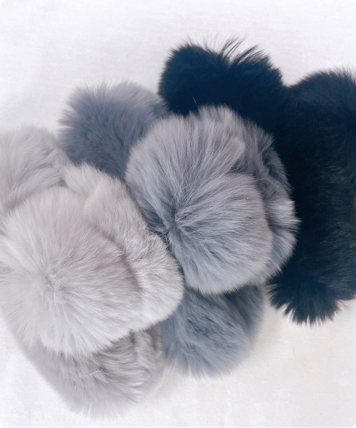 I.O.E ヘアクリップ ふわふわファーヘアクリップ : ZOZOTOWN Yahoo!店