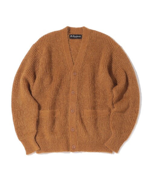 SHIPS（シップス） カーディガン Southwick Gate Label: キッド モヘヤ