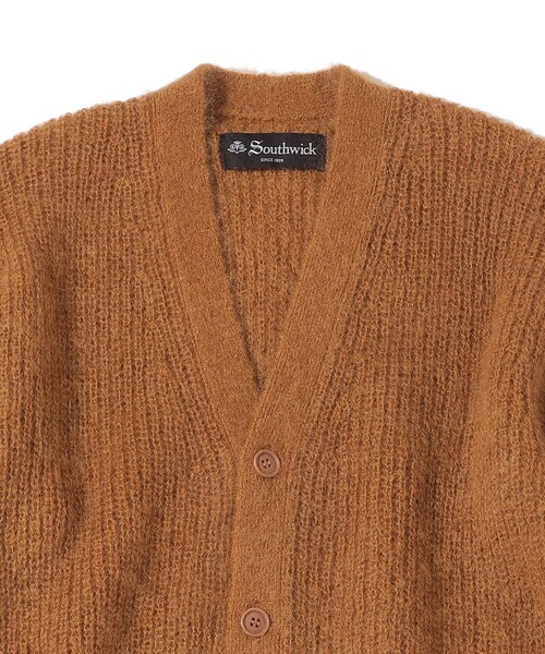SHIPS（シップス） カーディガン Southwick Gate Label: キッド モヘヤ