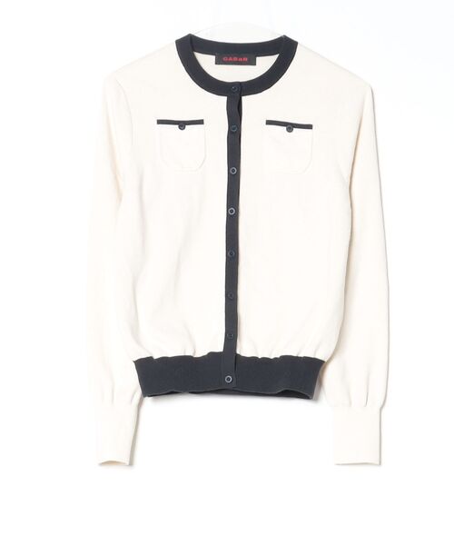 CABaN（キャバン） カーディガン FREE ホワイト系その他 レディース