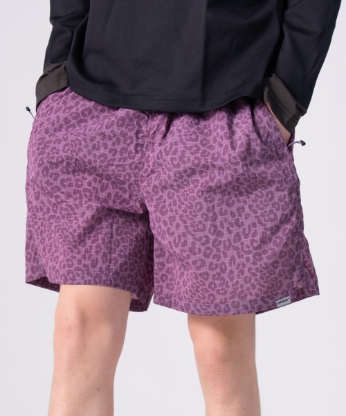 rehacer（レアセル） パンツ : Sunday Leopard Shorts / サンデー