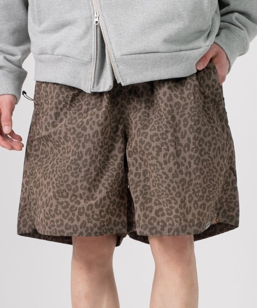 rehacer（レアセル） パンツ : Sunday Leopard Shorts / サンデー