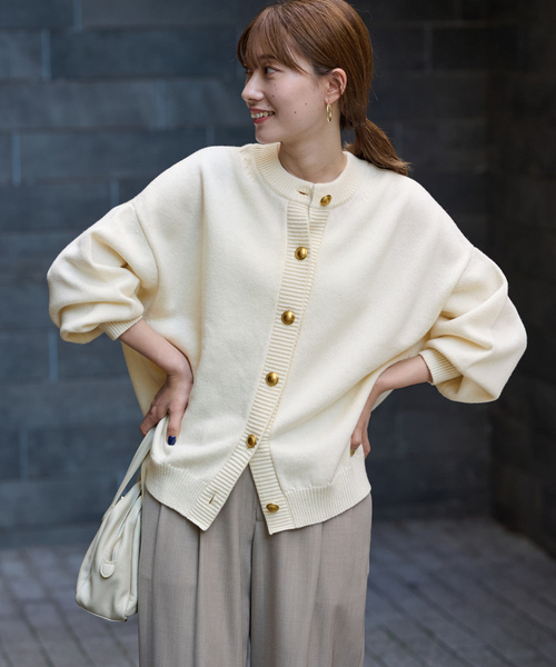 FRAMeWORK（フレームワーク） ニットカーディガン - ブラック