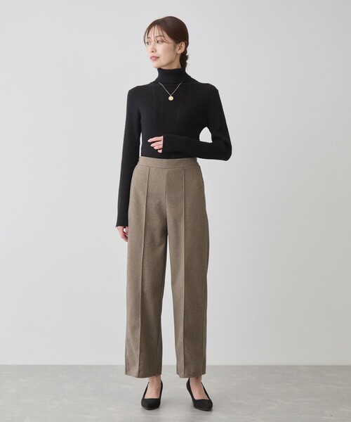 JAYRO（ジャイロ） パンツ 千鳥柄ストレートパンツ レディース