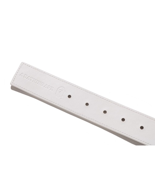 A BATHING APE（アベイシングエイプ） ベルト BAPE LOGO BELT W