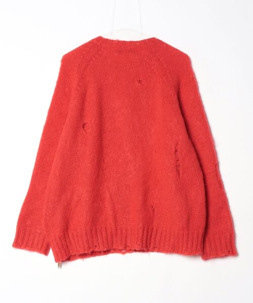 UNDERCOVER（アンダーカバー） 長袖ニット 3 レッド メンズ : ZOZOTOWN