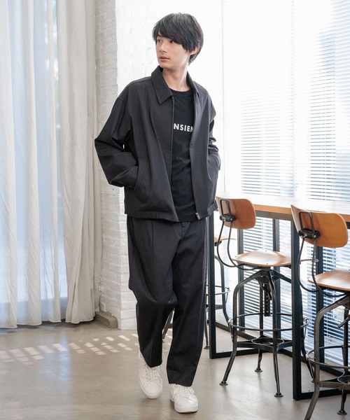 「GLOBAL WORK」 ブルゾン SMALL ダークネイビー メンズ_画像6